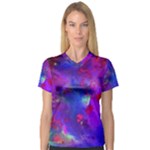 Galaxy Now  V-Neck Sport Mesh Tee