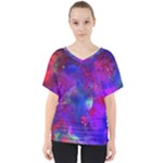 Galaxy Now  V-Neck Dolman Drape Top