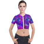 Galaxy Now  Short Sleeve Cropped Jacket