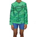 5 Oclock Somewhere Kids  Long Sleeve Swimwear View1