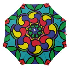 Colors Patterns Scales Geometry Straight Umbrellas by HermanTelo