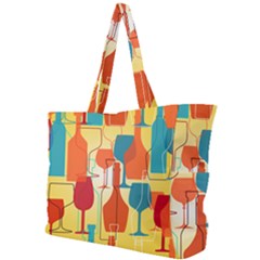 I Love Wine Simple Shoulder Bag by designsbymallika