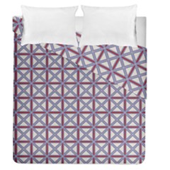 Df Donos Grid Duvet Cover Double Side (queen Size) by deformigo