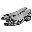 Thin Zebra Animal Print Women s Bow Heels View2