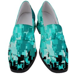469823231 Glitch48 Women s Chunky Heel Loafers by ScottFreeArt