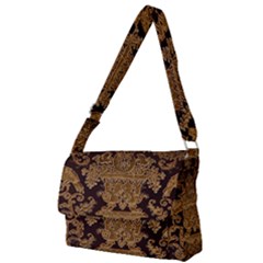 Vintage Frame Ornaments Decorative Full Print Messenger Bag (l)