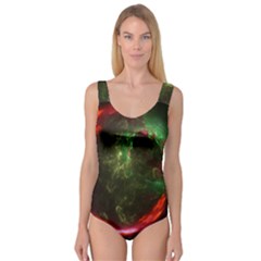 Space Cosmos Galaxy Universe Sky Princess Tank Leotard  by Wegoenart