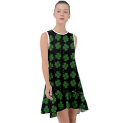 St Patricks Day Frill Swing Dress by Valentinaart