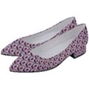 Flowers Pattern Women s Block Heels  View2