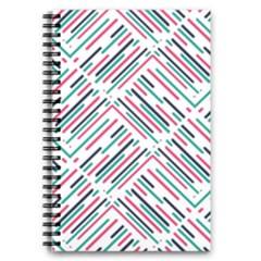 Abstract Colorful Pattern Background 5 5  X 8 5  Notebook by Wegoenart