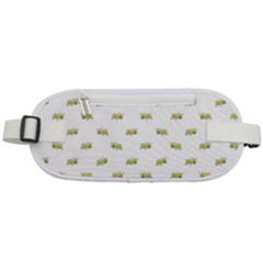 Ant Sketchy Comic Style Motif Pattern Rounded Waist Pouch