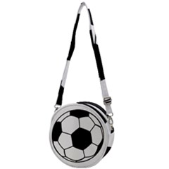 Soccer Lovers Gift Crossbody Circle Bag by ChezDeesTees