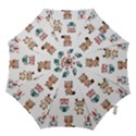 Cute cartoon boho animals seamless pattern Hook Handle Umbrellas (Small) View1