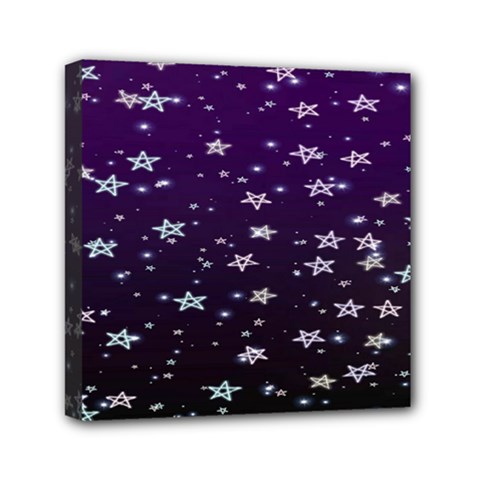 Stars Mini Canvas 6  X 6  (stretched)