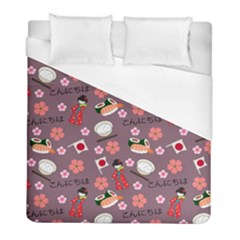 Japan Girls Duvet Cover (full/ Double Size) by kiroiharu