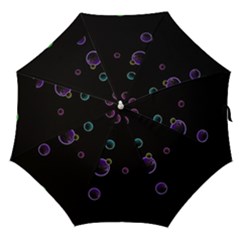 Bubble In Dark Straight Umbrellas