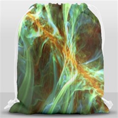 Abstract Illusion Drawstring Bag (large) by Sparkle