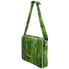 In The Forest The Fullness Of Spring, Green, Cross Body Office Bag by MartinsMysteriousPhotographerShop