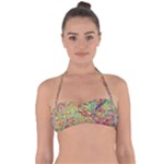 Quarantine Spring Halter Bandeau Bikini Top