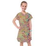 Quarantine Spring Kids  Drop Waist Dress