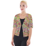 Quarantine Spring Cropped Button Cardigan