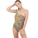 Quarantine Spring Frilly One Shoulder Swimsuit View1