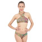 Quarantine Spring High Neck Bikini Set