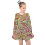 Quarantine Spring Kids  Long Sleeve Dress