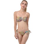 Quarantine Spring Twist Bandeau Bikini Set