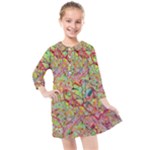 Quarantine Spring Kids  Quarter Sleeve Shirt Dress