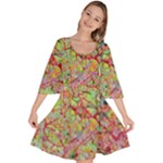 Quarantine Spring Velour Kimono Dress