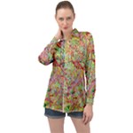 Quarantine Spring Long Sleeve Satin Shirt