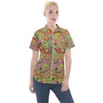 Quarantine Spring Women s Short Sleeve Pocket Shirt