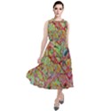 Quarantine Spring Round Neck Boho Dress View1