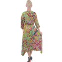 Quarantine Spring Quarter Sleeve Wrap Front Maxi Dress View2