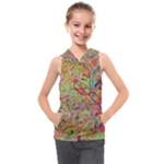 Quarantine Spring Kids  Sleeveless Hoodie