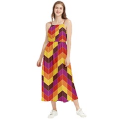 Geometric  Boho Sleeveless Summer Dress