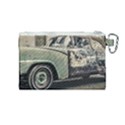 Abandoned Old Car Photo Canvas Cosmetic Bag (Medium) View2