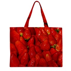 Colorful Strawberries At Market Display 1 Zipper Mini Tote Bag