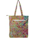 Spring Ring Double Zip Up Tote Bag View2