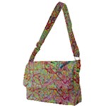 Spring Ring Full Print Messenger Bag (L)