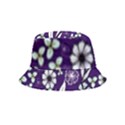 Floral blue pattern  Bucket Hat (Kids) View1