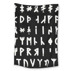 Complete Dalecarlian Rune Set Inverted Large Tapestry by WetdryvacsLair