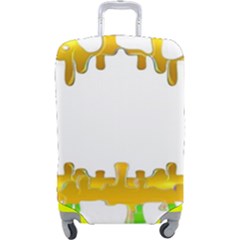 Dripping Paint In Wonderful Colors Luggage Cover (large)