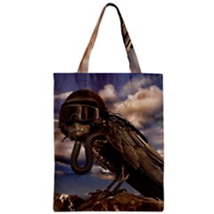 Apocalyptic Future Concept Artwork Zipper Classic Tote Bag