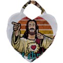 Got Christ? Giant Heart Shaped Tote View2