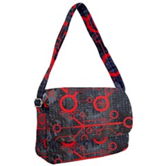 Tech - Red Courier Bag by ExtraAwesomeSauce