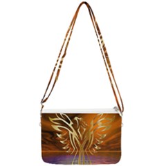 Pheonix Rising Double Gusset Crossbody Bag by icarusismartdesigns