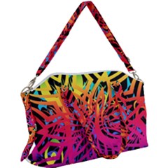 Abstract Jungle Canvas Crossbody Bag by icarusismartdesigns