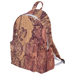 Abstract Cracked Texture Print The Plain Backpack